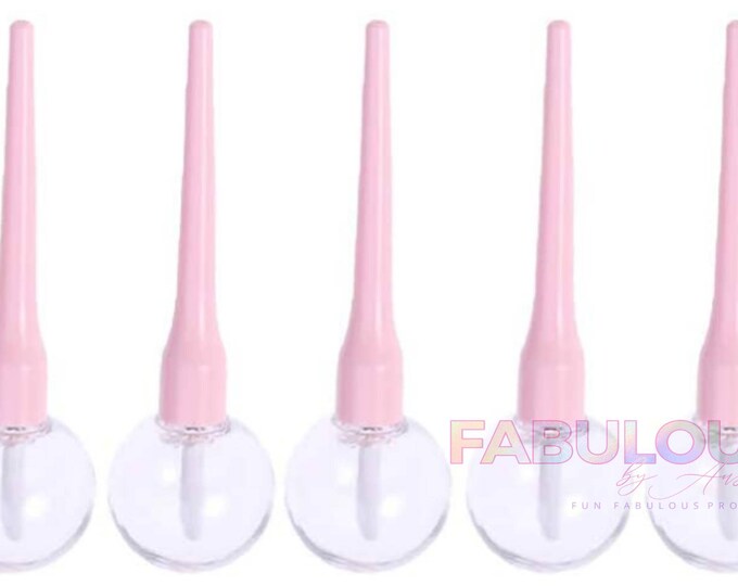 10 Lollipop Lip Gloss Tube 5ml Empty Lollipop Lip Gloss Tube Etsy