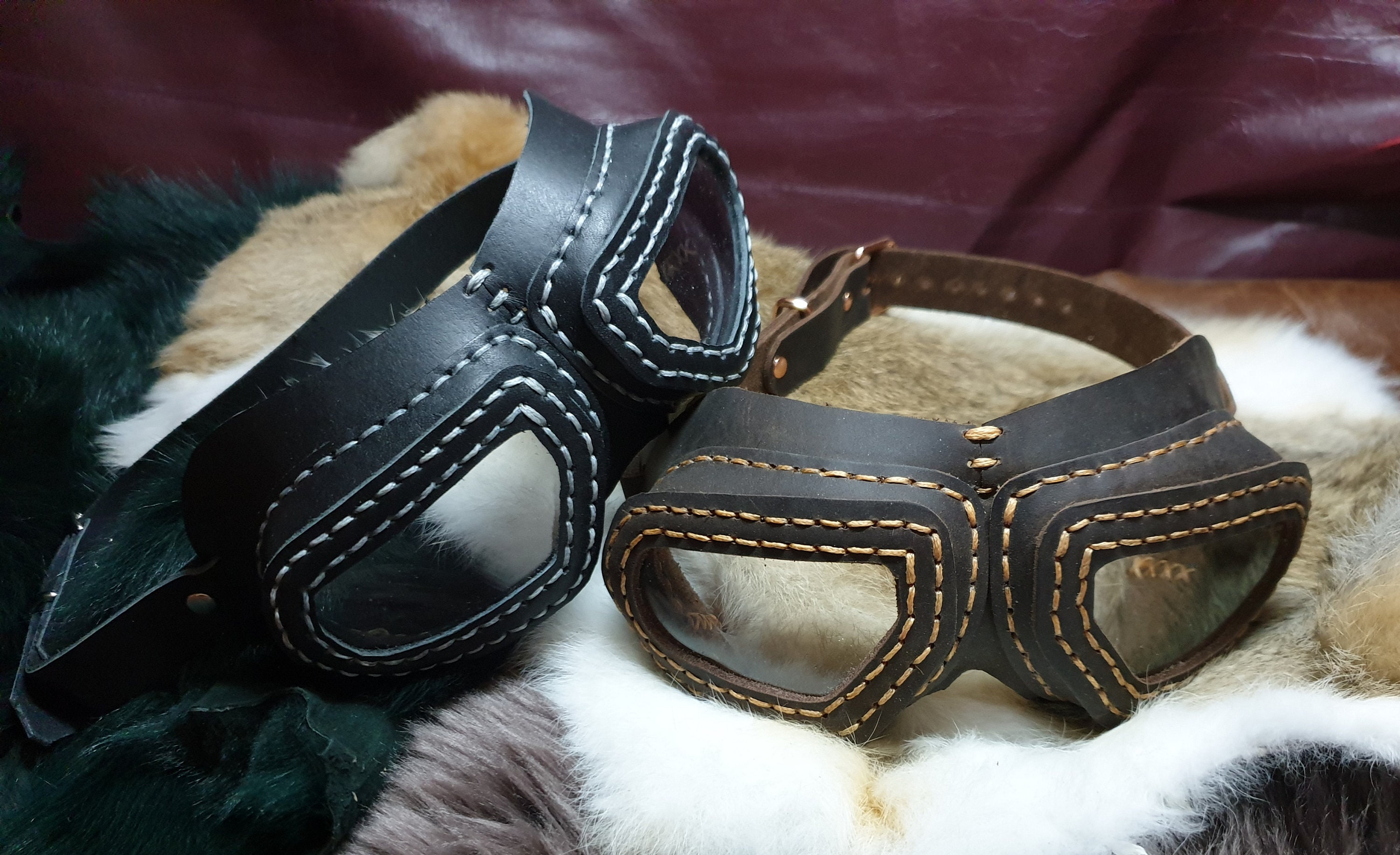 Steampunk Aviator Goggles