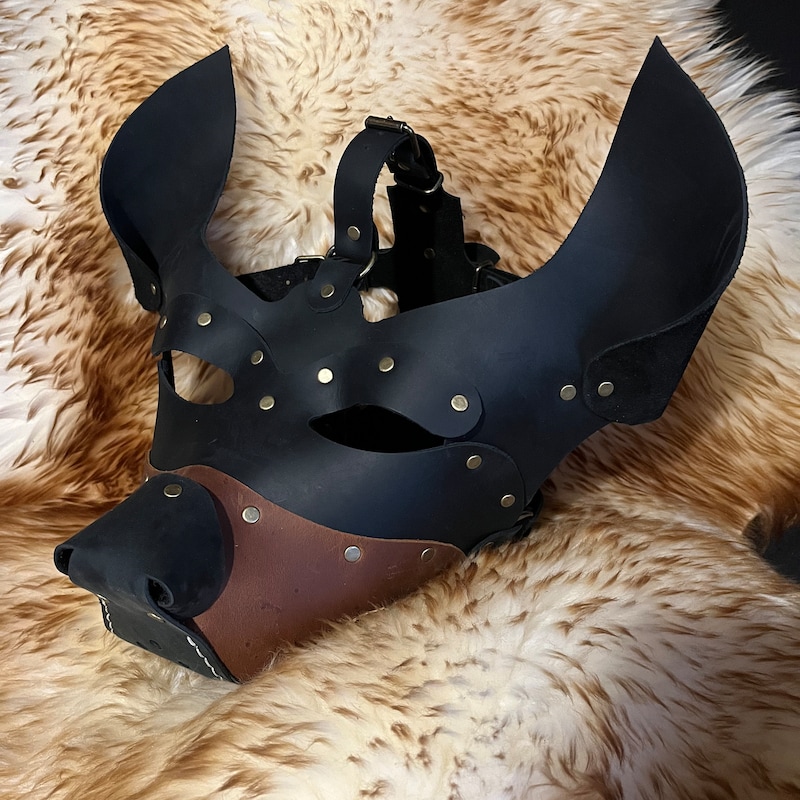 Puppy Play Mask - Etsy