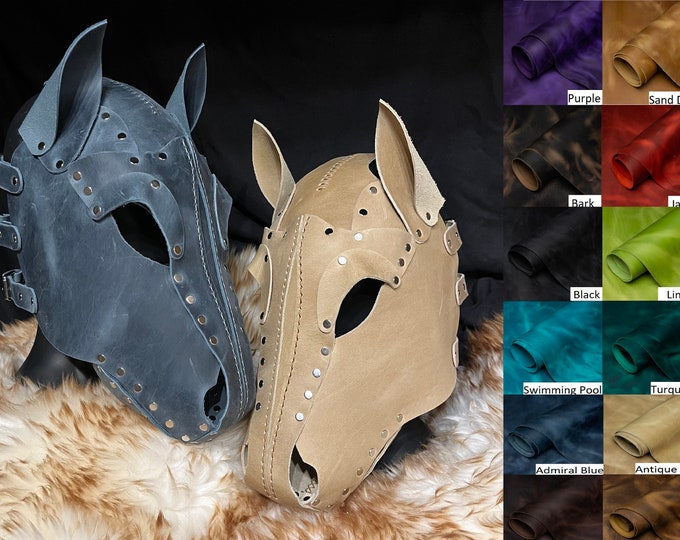Horse Therian Mask Etsy