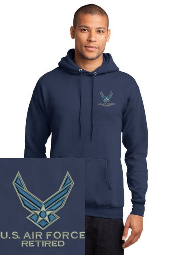 air force blue hoodie
