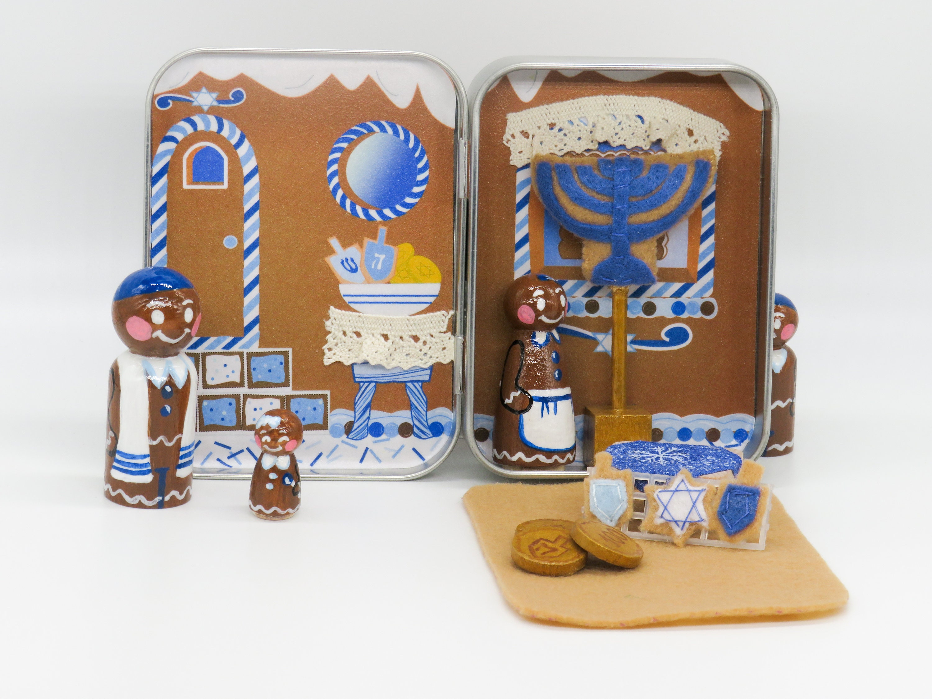 Chanukka Lebkuchen haus Chanukka Chanukka jüdisch Chanukka | Etsy