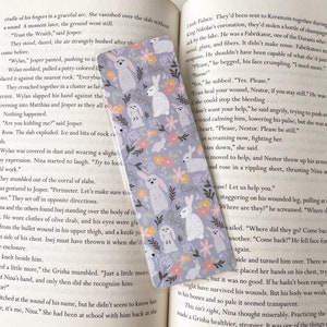 Bunny Bookmark, rabbit bookmark, bookmark with animals, librarian gift, book lover gift, fun bookmark, stocking stuffer for readers