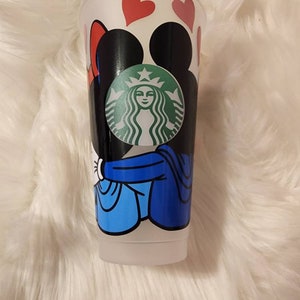 Black Mouse Inspired Customized Starbucks Cold Cup