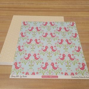 October Afternoon Cherry Hill 12x12 Paper Collection Egg Basket