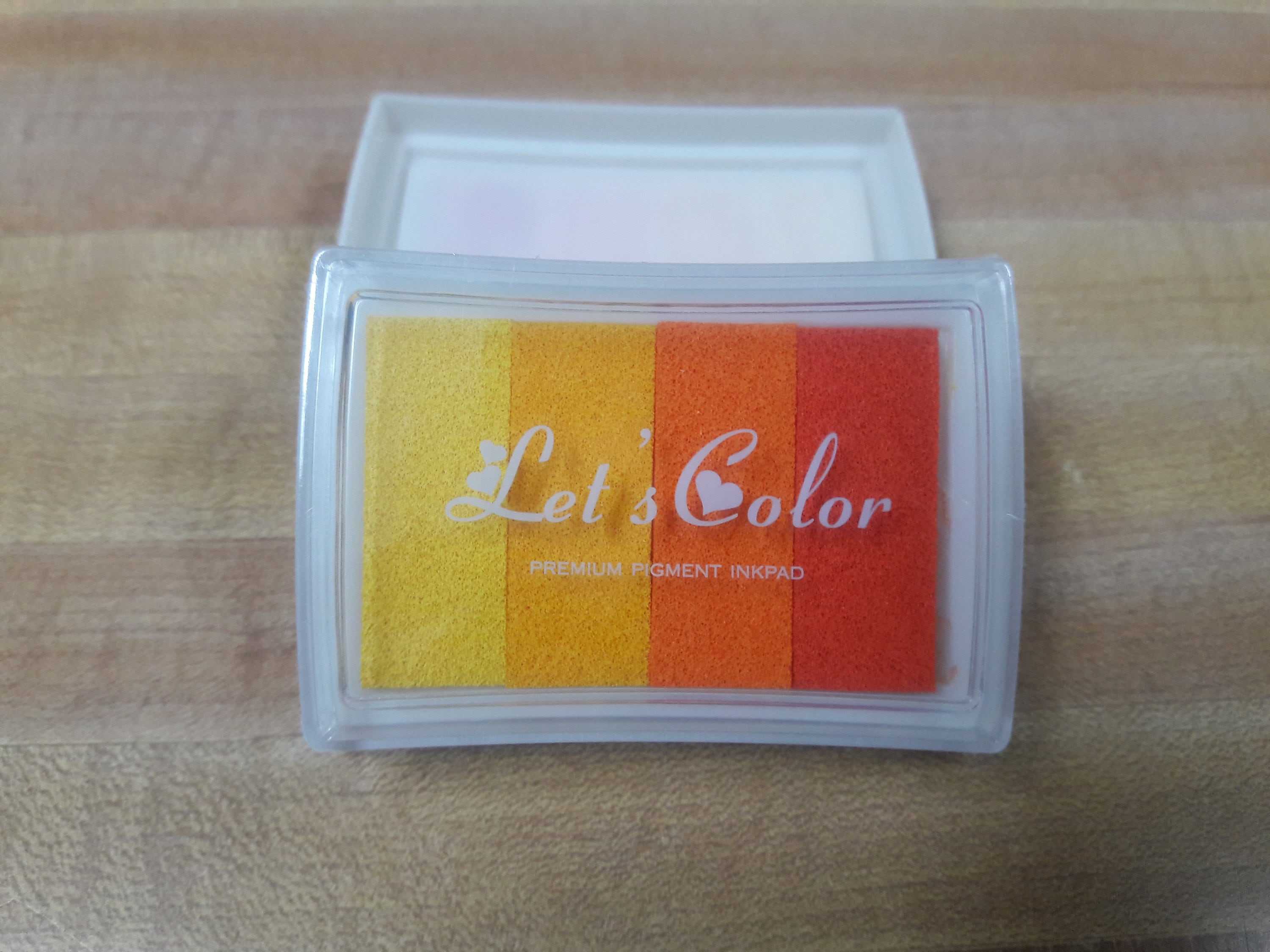 Let's Color Mini Premium Pigment Ink Pad Rainbow Shades of Etsy