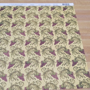 Moxie 12 x 12 Winery Paper Collection Vineyard