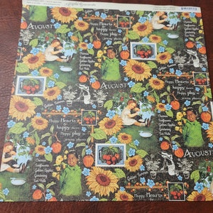 Graphic 45 12 x 12 Children&#39;s Hour Paper Collection August Montage