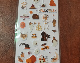 Fancy Pants Happy Halloween Puffy Stickers