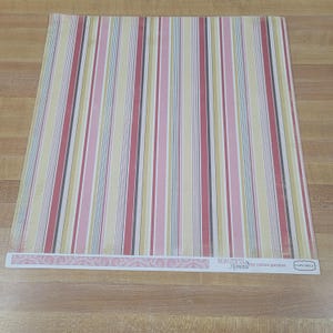 Carta Bella 12 x 12 Beautiful Moments Paper Stripes Paper