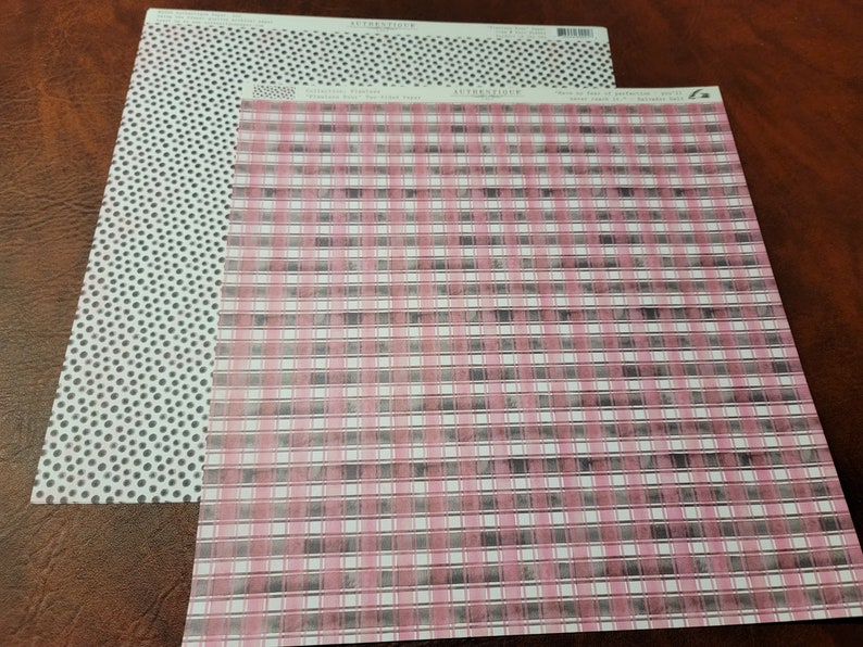 Authentique Paper 12 x 12 Flawless Paper Collection Flawless Paper Four