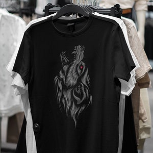 Viking Fenrir Wolf Howls To The Gods  Unisex T-Shirt