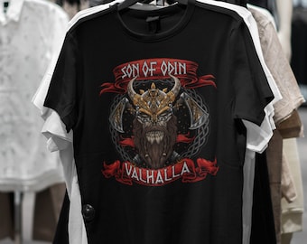 Son Of Odin - Valhalla - Viking Warrior Unisex T-Shirt