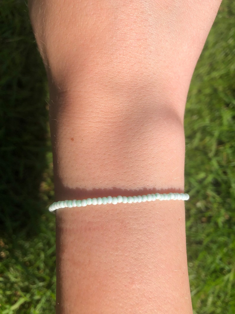 Dainty Bracelets Christmas Colourful Beaded Bracelets VSCO X-Mas Bracelets