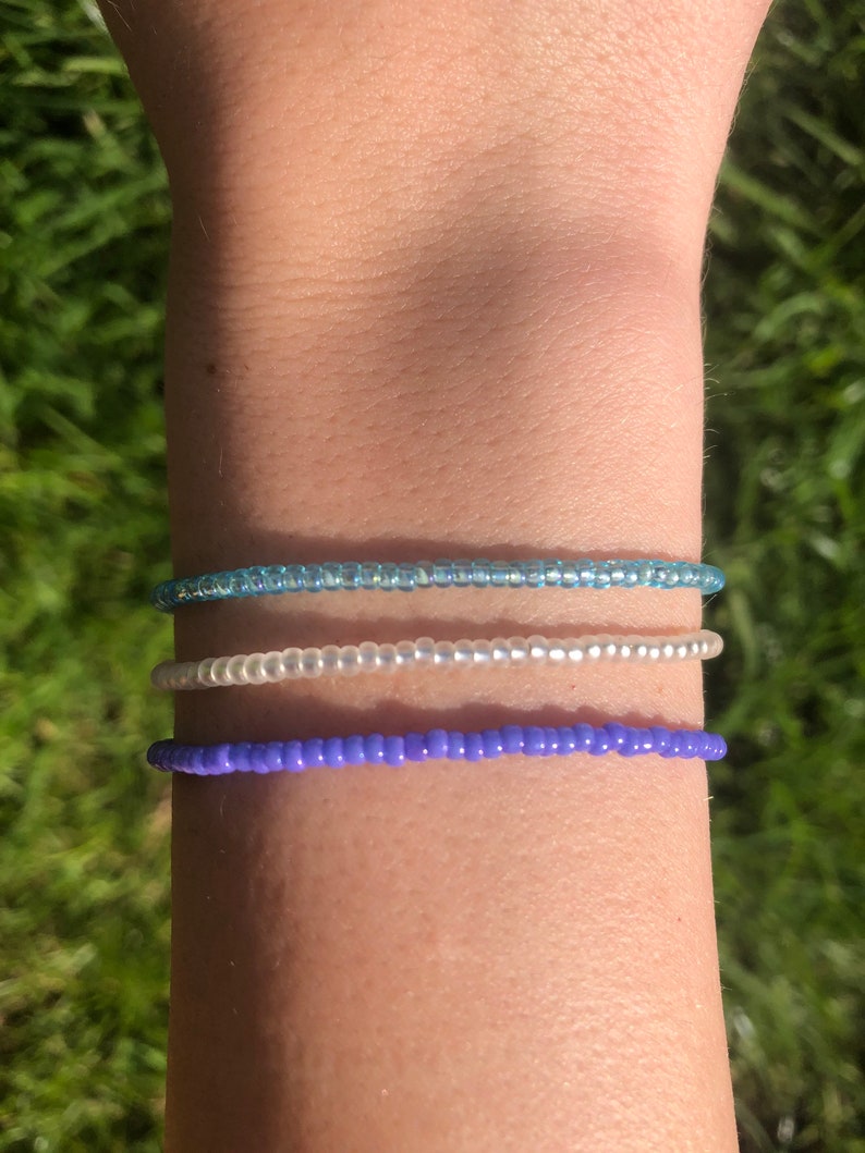 Dainty Bracelets Christmas Colourful Beaded Bracelets VSCO X-Mas Bracelets