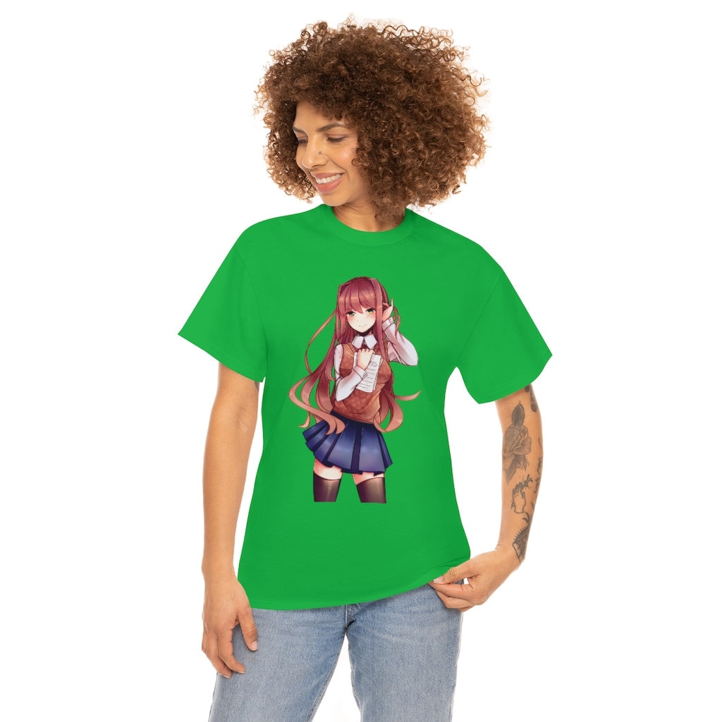 Doki Doki Literature Club Play With Me T-Shirt, Blk, M