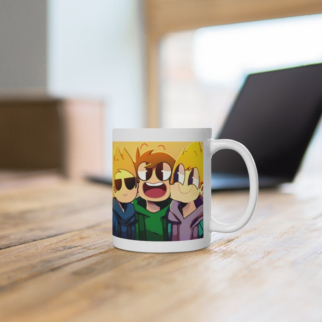 Tom Eddsworld Matt Eddsworld Edd Eddsworld White Ceramic 