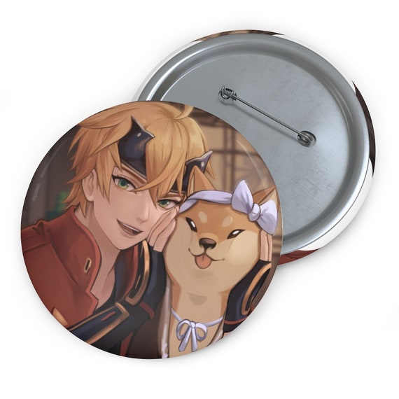 Genshin Impact Thoma Inazuma Dog Shiba Games Cute Etsy Hong Kong