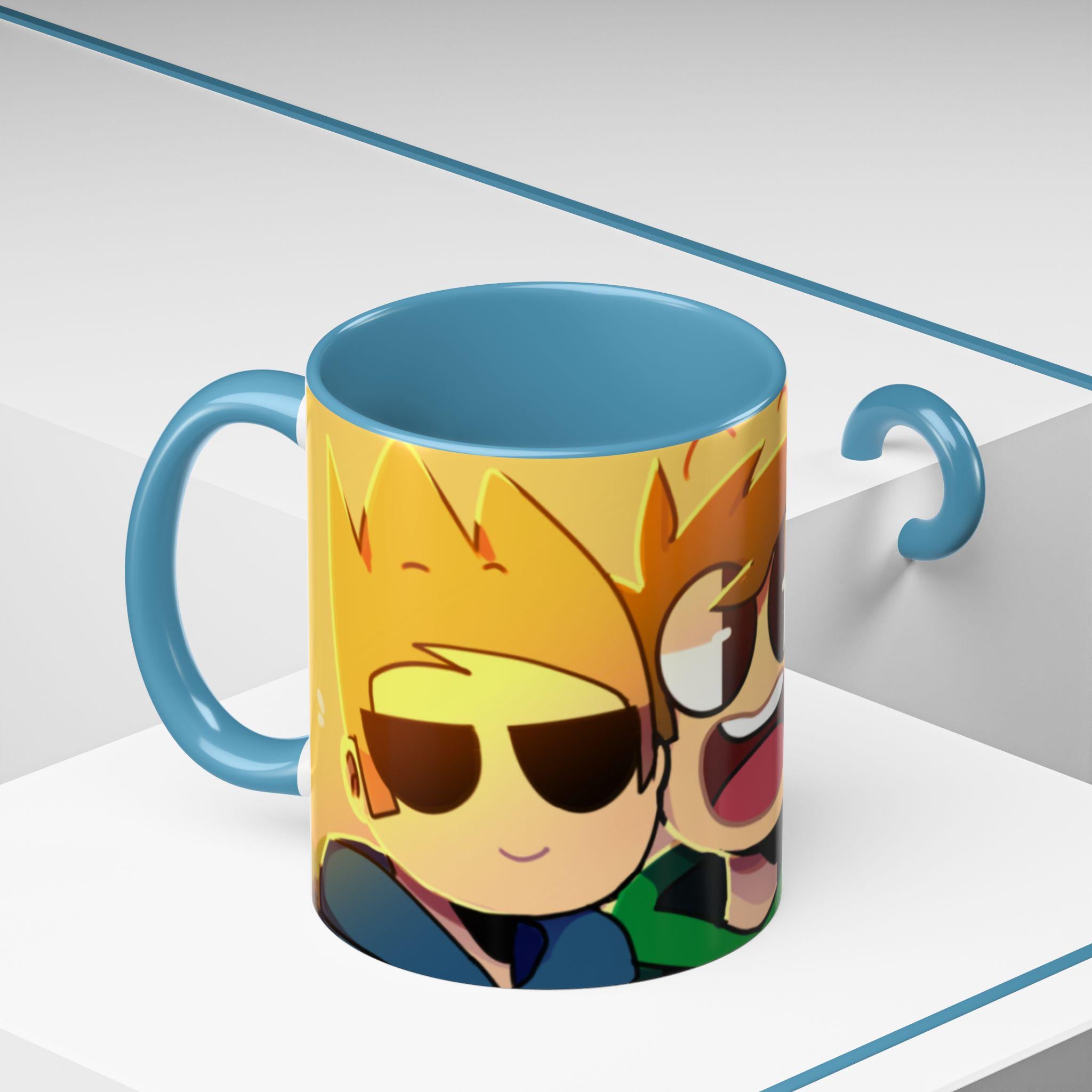 Tom Eddsworld, Matt Eddsworld, Edd Eddsworld, Accent Coffee Mug 
