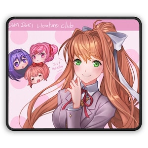 Doki Doki Literature Club!, DDLC!, Cosplay, Anime, Manga, Gaming Mouse Pad