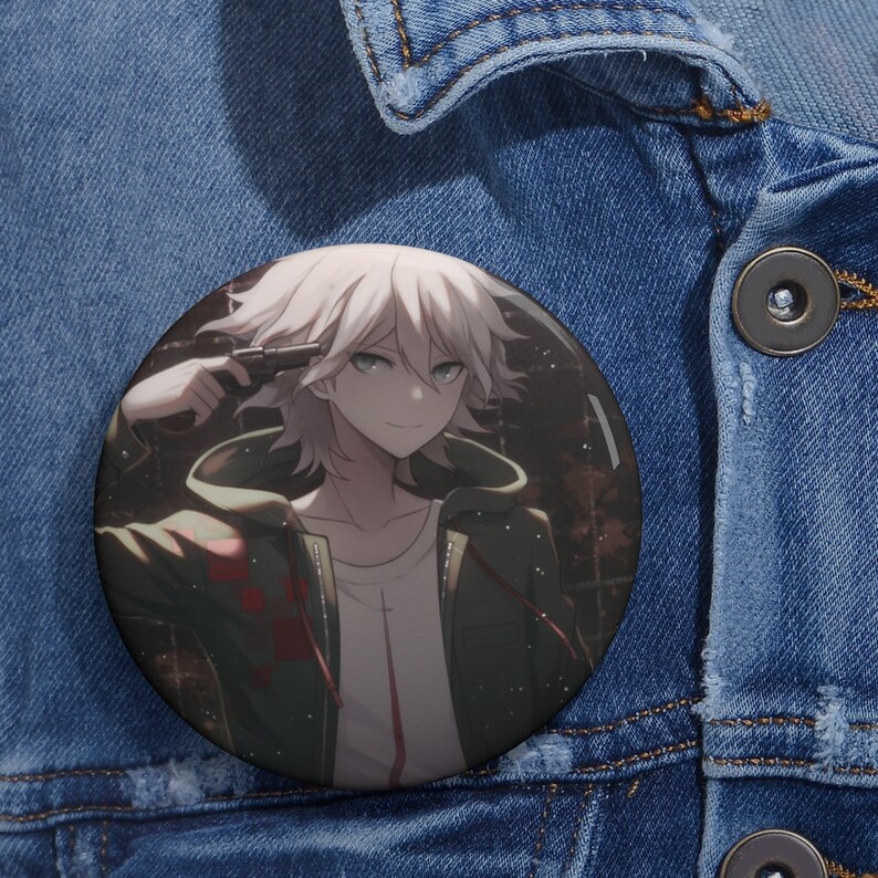 Danganronpa Nagito Komaeda Manga Pin Buttons Anime Pins Pinback Buttons Accessories Valresa Com