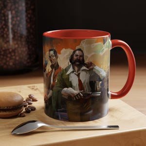 Disco Elysium, Accent Coffee Mug 11 oz.