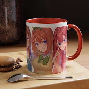 Gotoubun, The Quintessential Quintuplets, The Five Wedded Brides, Nanako, Anime, Manga, Accent Coffee Mug 11 oz.