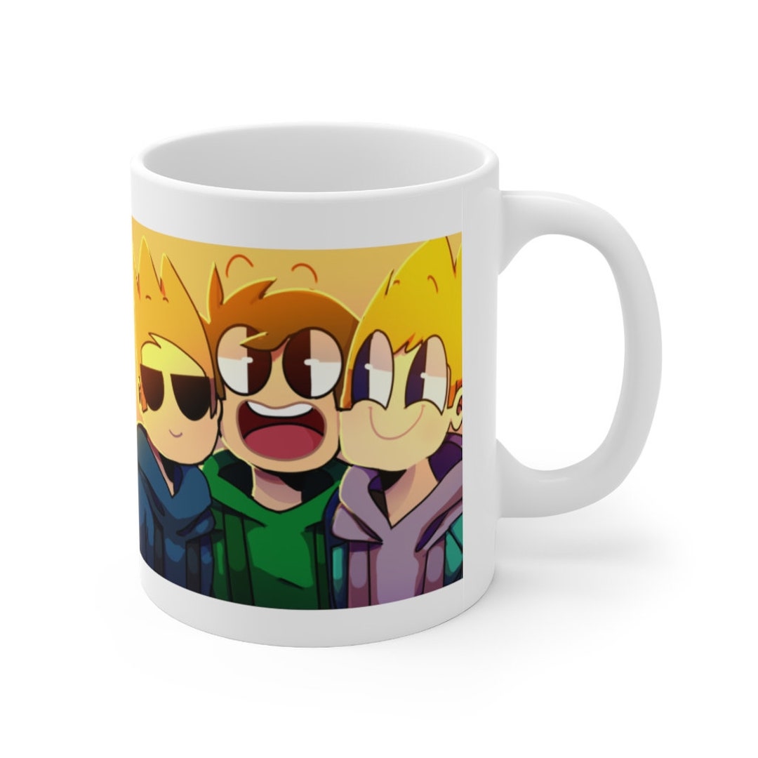 Tom Eddsworld Matt Eddsworld Edd Eddsworld White Ceramic 