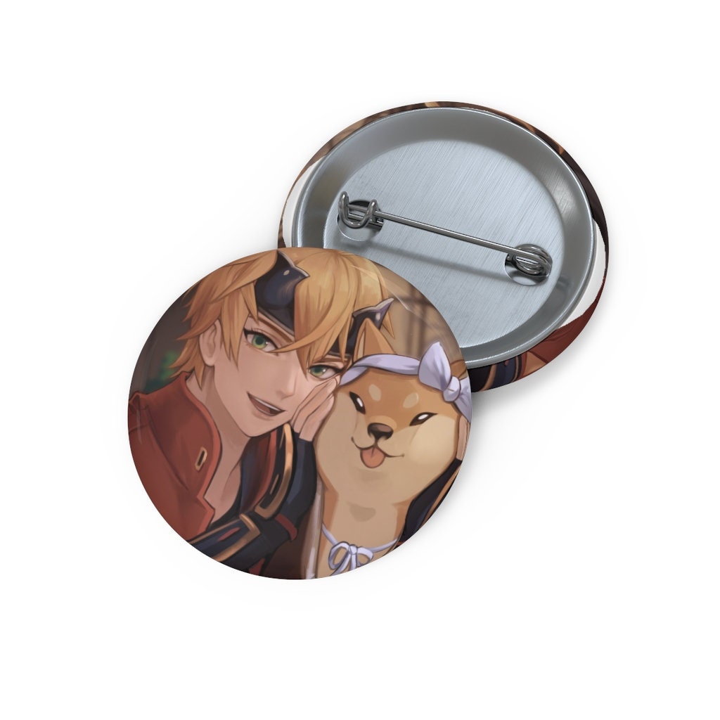 Genshin Impact Thoma Inazuma Dog Shiba Games Cute Etsy Ireland