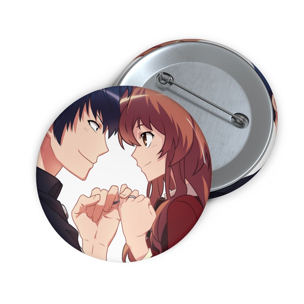 Toradora Tiger X Dragon Cosplay Anime Manga Pin Button Etsy
