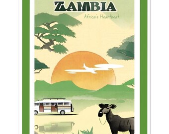 Poster *Travel Zambia*