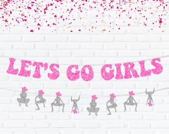 Space Cowgirl Bachelorette Sign, Lets Go Girls Banner, Nash Bash, Nashville Bachelorette, Texas Bach, Scottsdale Bach