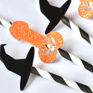 Halloween Bachelorette Party Decorations, Witch Bachelorette, Halloween Bachelorette straws