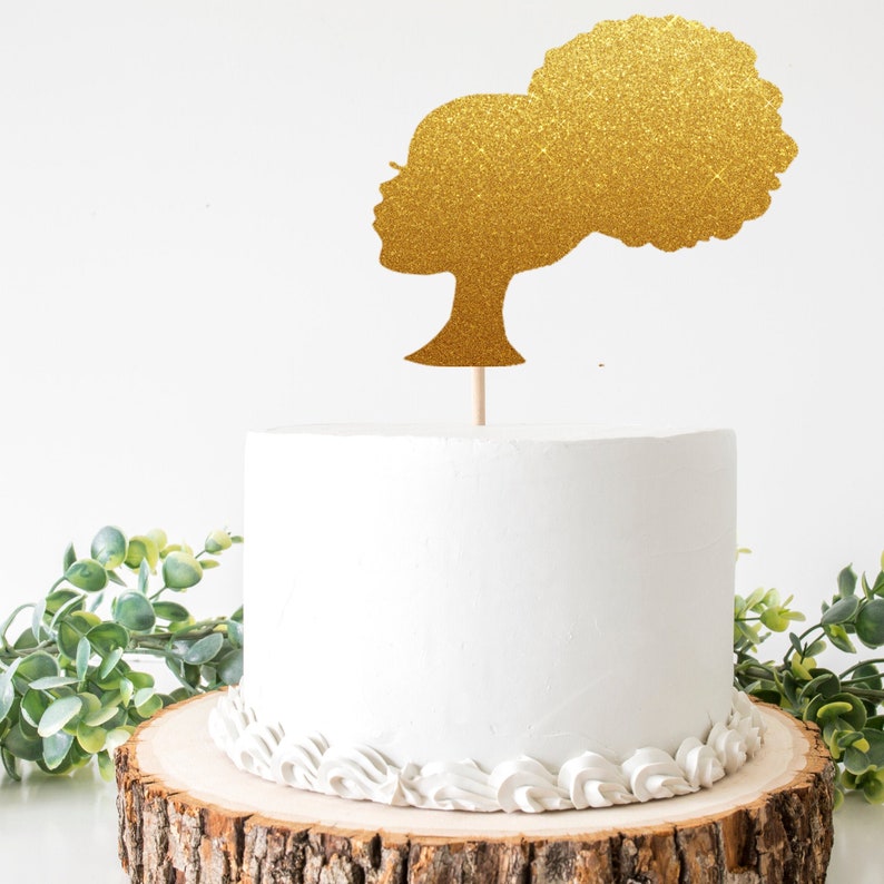 Black Barbie Cake Topper Natural Hair Melanin Black Girl | Etsy