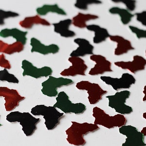 Kwanzaa Confetti, Kwanzaa Party, Kwanzaa Celebration, Kwanzaa Party Decor