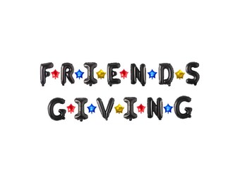 Friendsgiving Decorations, Friendsgiving Balloon Banner, Friendsgiving Party Decorations, Friendsgiving Balloons Thanksgiving Decorations