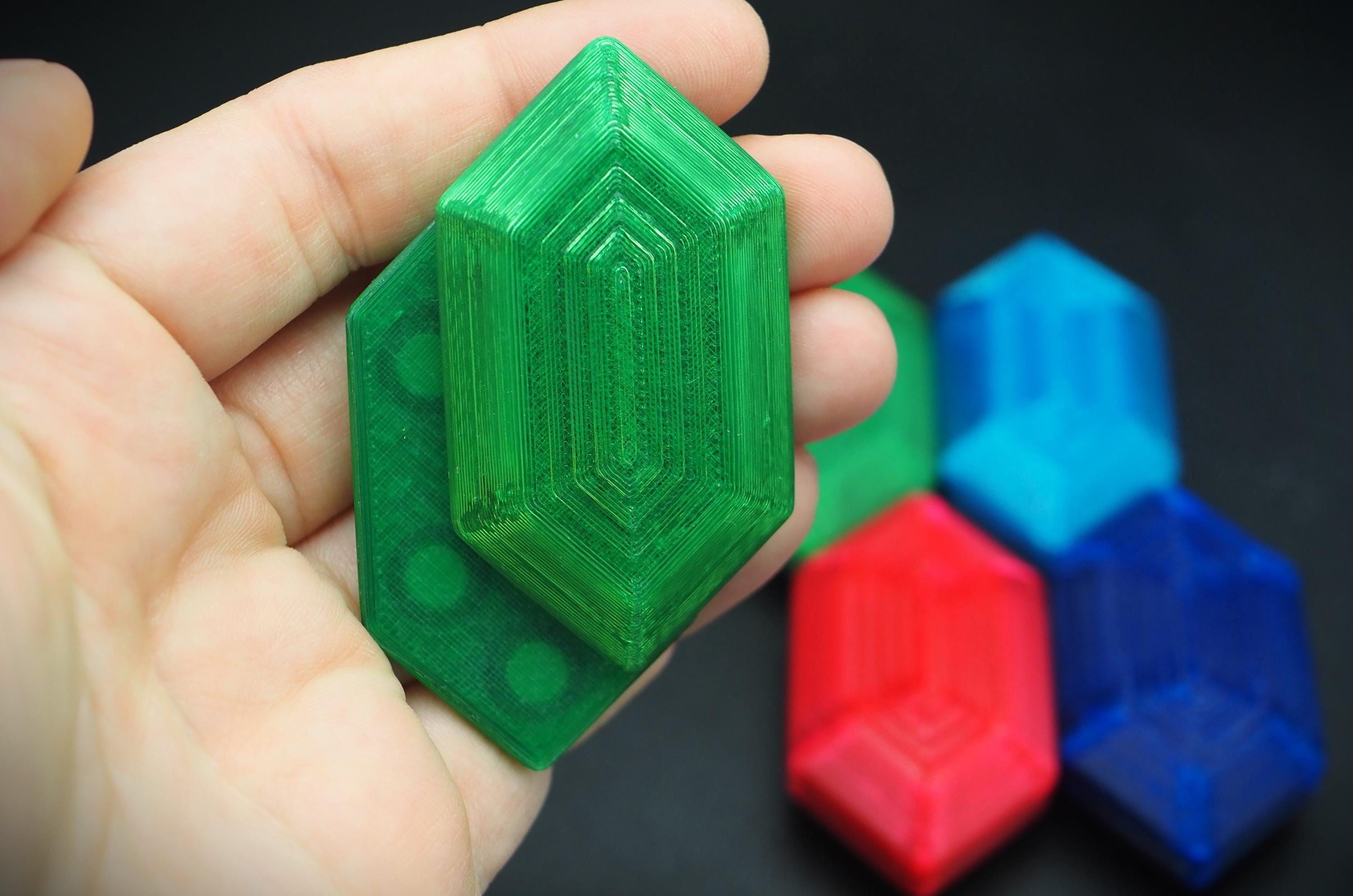 Rupee Fidget SIider, 3D printed magnetic fidget for adults