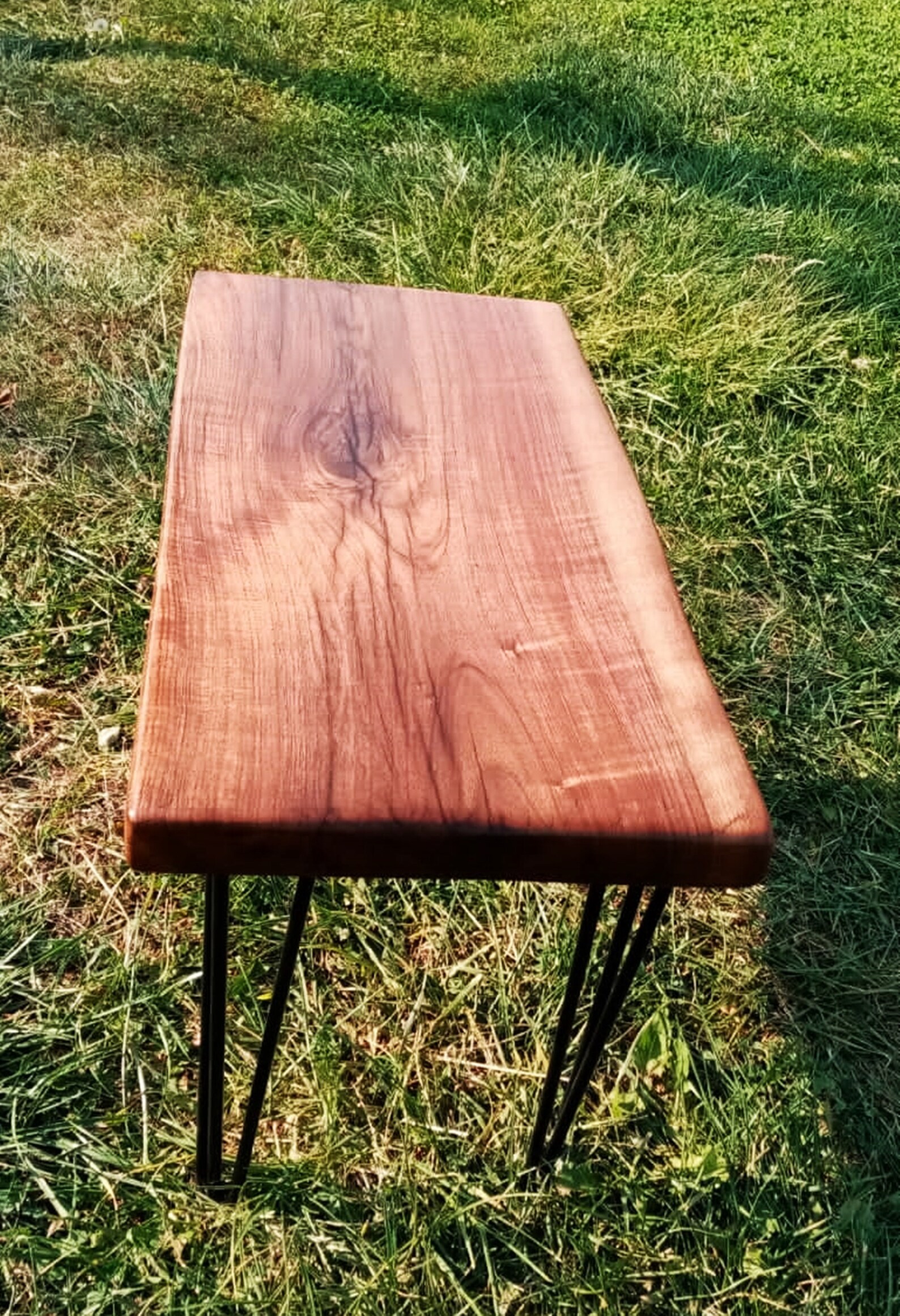 Coffee Table Black Walnut Coffee Table Rustic Wooden Coffee Etsy Canada