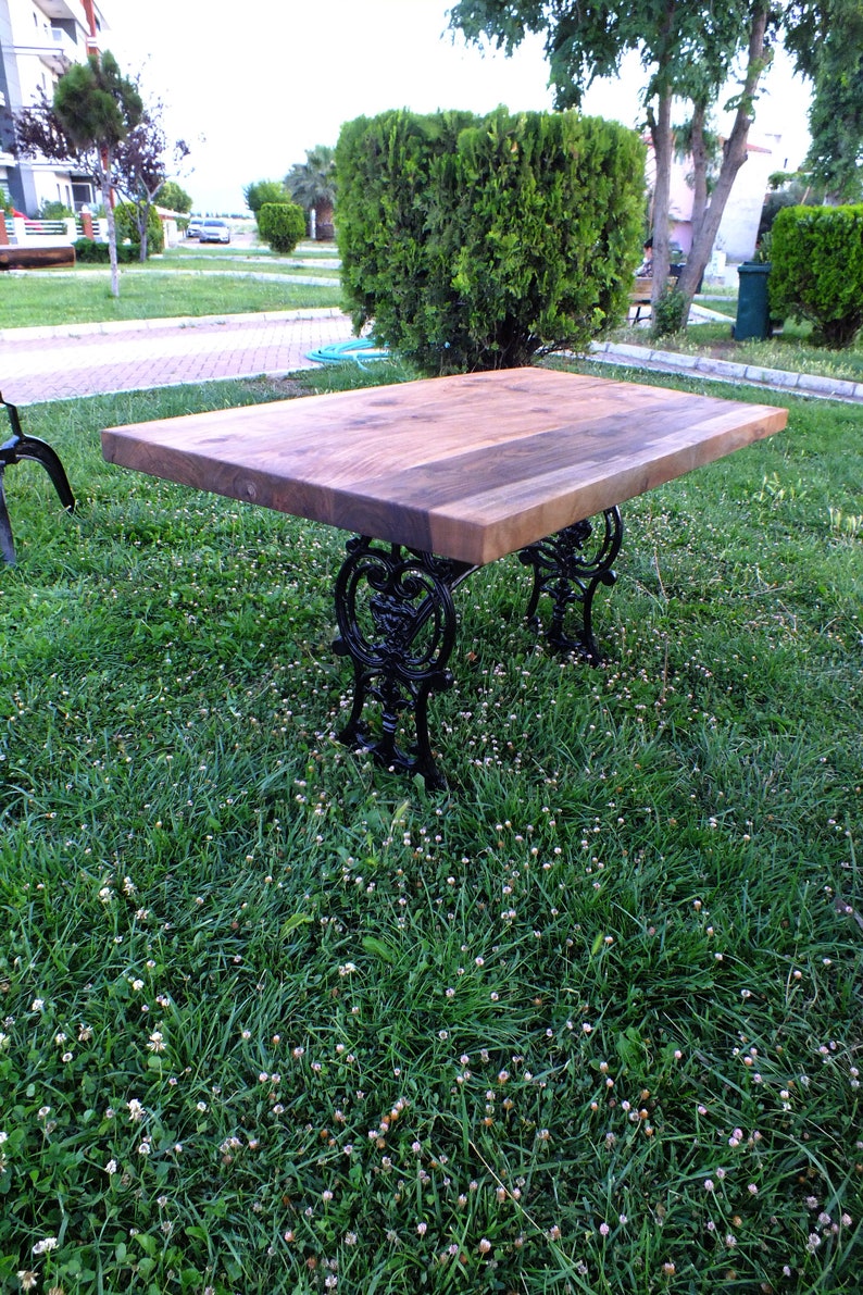 Table Legs Cast Aluminum Table Legs Rustic Table Legs Table Etsy UK