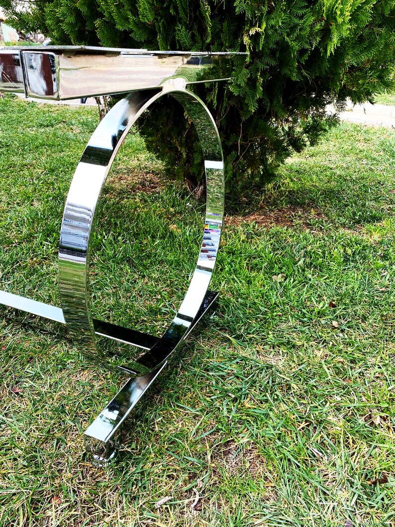 Frame Table Base Chrome Table Legs Metal Dining Table Legs Etsy