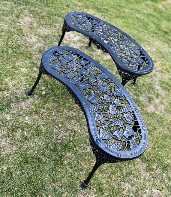 Outdoor Bench Victorian Style Ornatealuminum Cast Garden Outdoor Bench Victorian Style, Victorian Style Outdoor Furniture