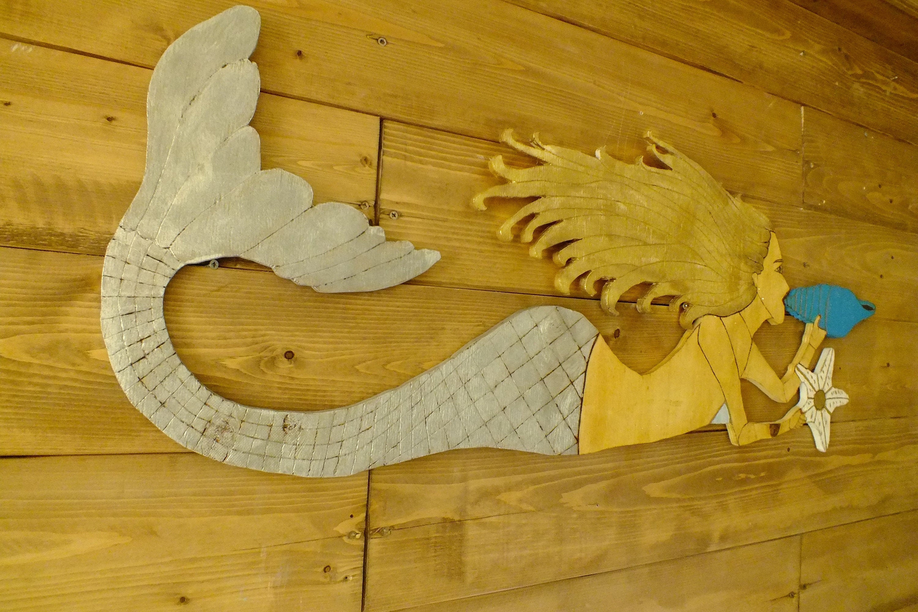 MermaidX Large Mermaid Wall DecorMermaid Wall ArtCoastal | Etsy