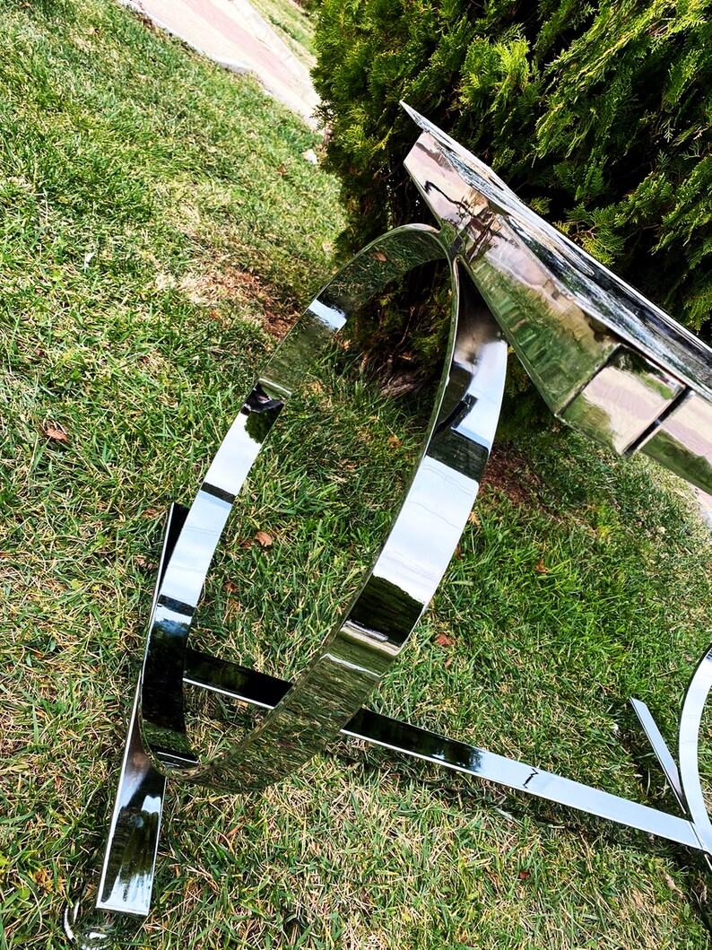 Frame Table Base Chrome Table Legs Metal Dining Table Legs Etsy