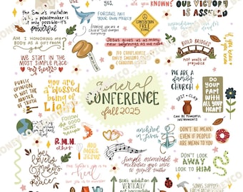 Fall 2025 General Conference Notes