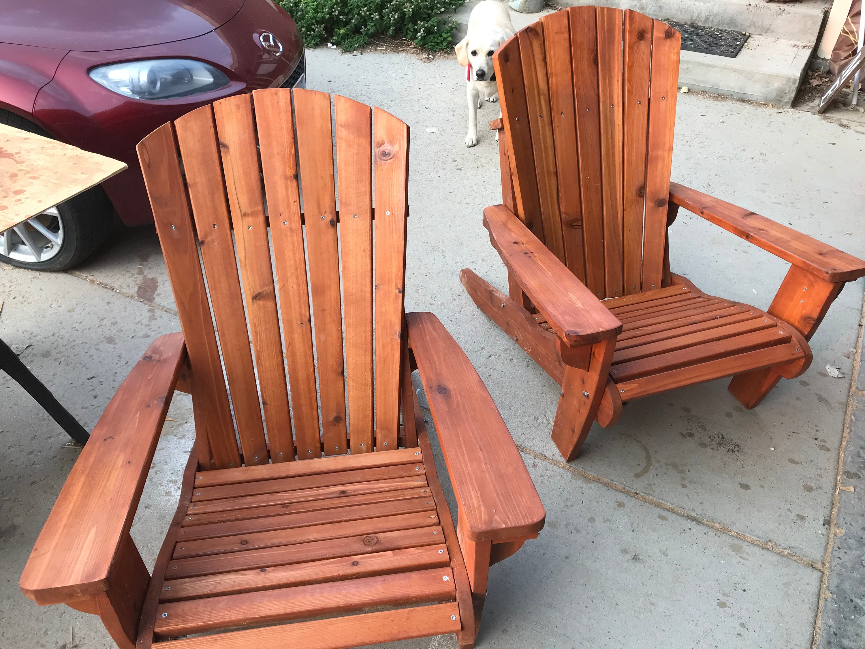 Cedar chairs for sale deals