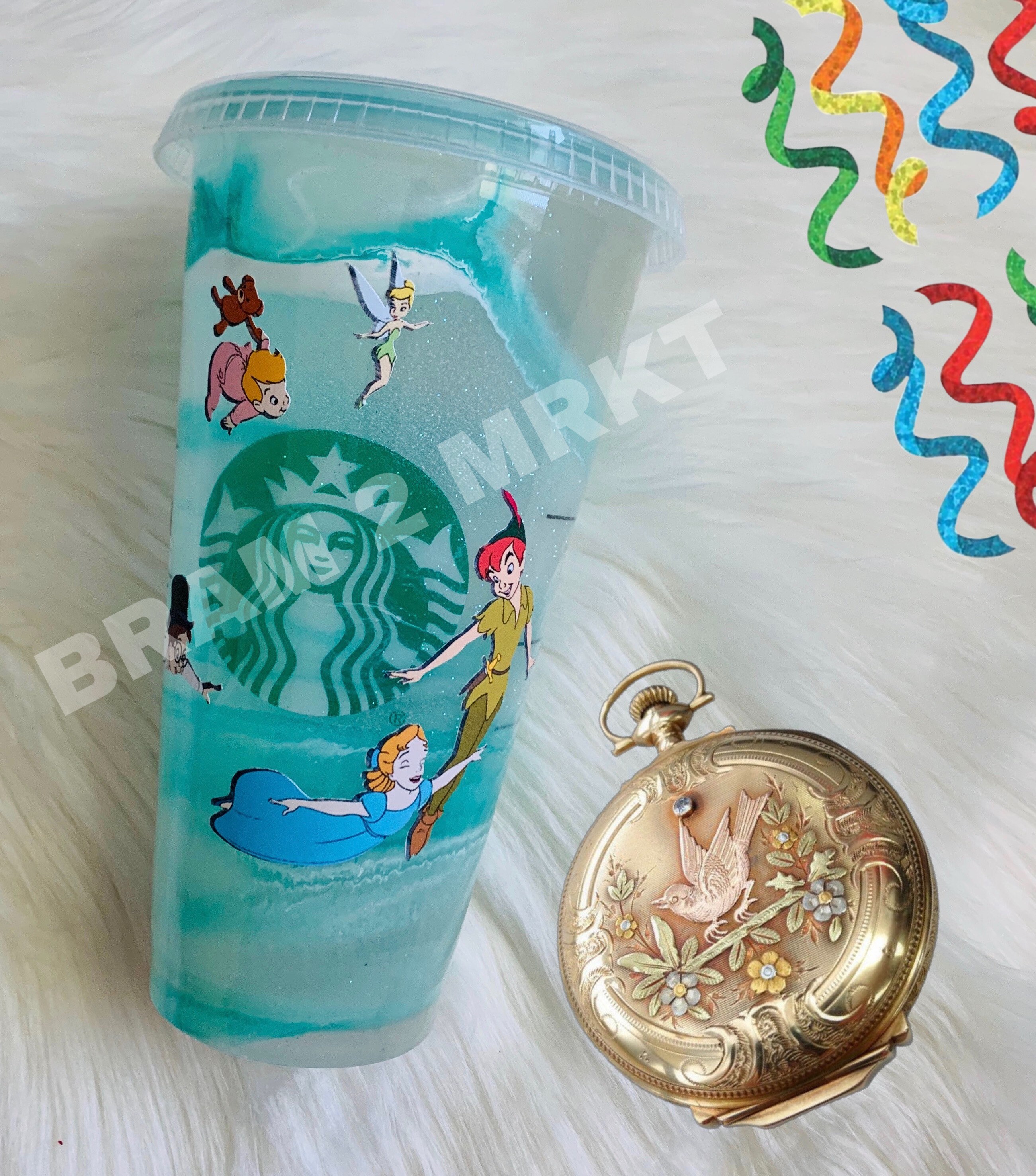 Epoxy sealed Starbucks reusable cup Etsy