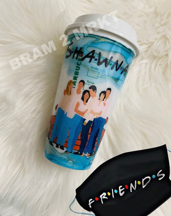 Drink & Barware Home & Living Kitchen & Dining Epoxy sealed Starbucks reusable cup