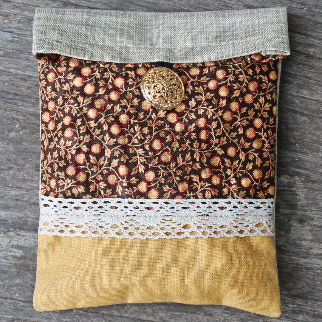 Tailored envelope-style Sachet Refillable Bag. Handcrafted. Lavender ...