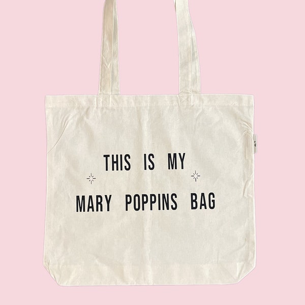 Mary Poppins Cotton Tote Bag