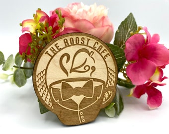 The Roost - Wooden Magnet